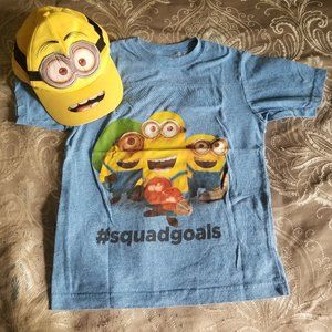 ❤️10 for $25 Minions Shirt and Hat Set